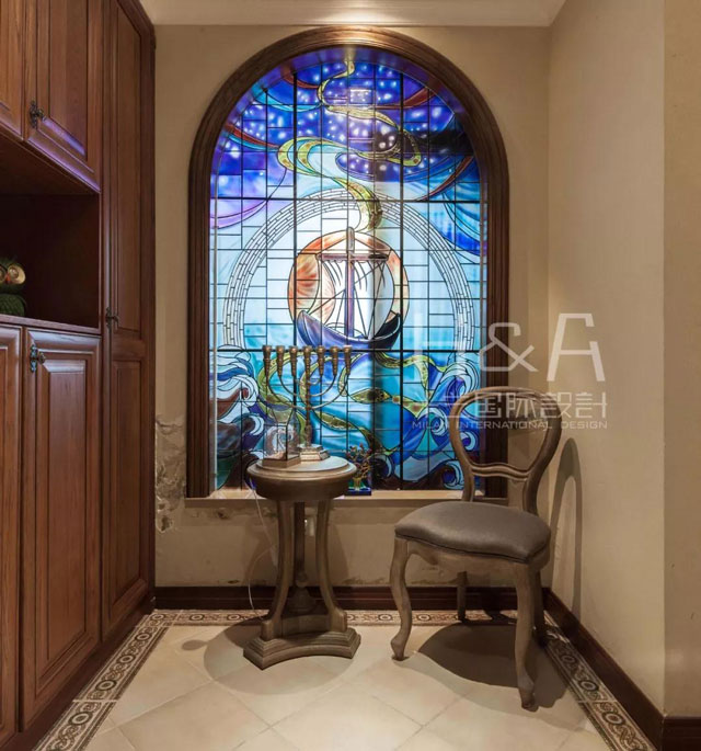 380平美式乡村风格-380平美式乡村风格特点-380平美式乡村装修效果图